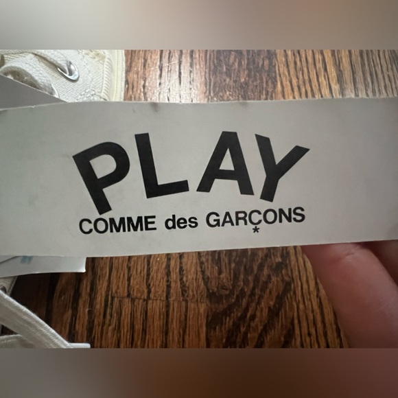 COMME DES GARÇONS x Converse Chuck Taylor '70 Low-Top Sneakers NWT size 7.5w - Picture 8 of 11